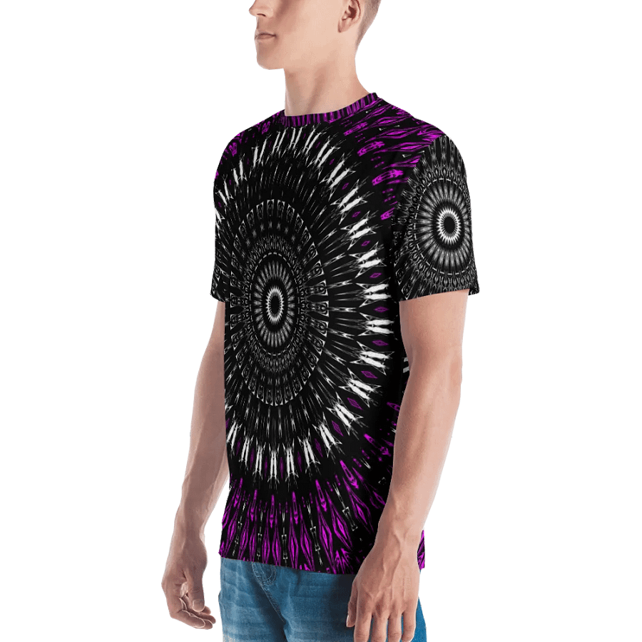 Abstract Mandala Men's Crew Neck T Shirt product image (4)