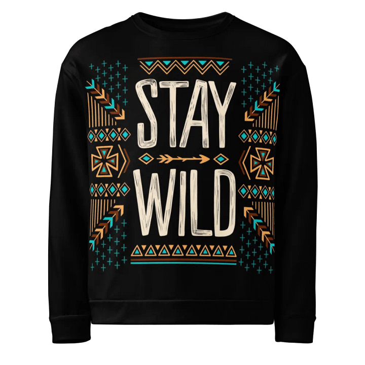 Wild Tribal All-Over Print Sweatshirt product image (1)
