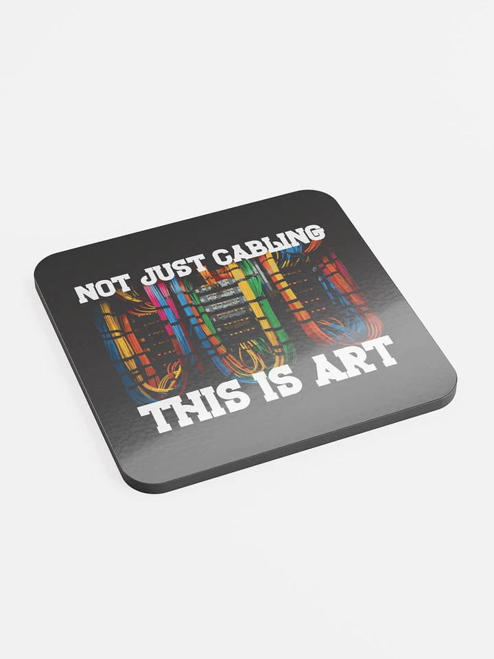 This is ART - Glossed Cork Coaster product image (2)