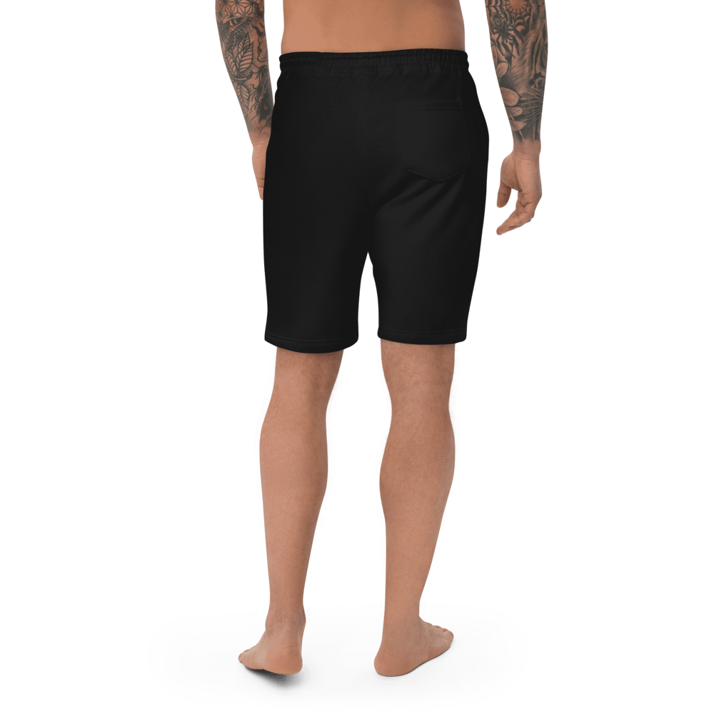 Lop Bunny Embroidered Men's Fleece Shorts product image (2)