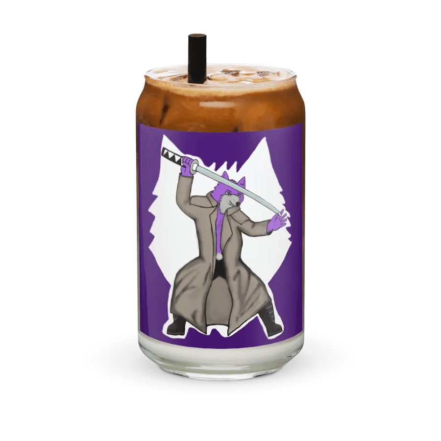 Wolf Warrior Glass Can product image (6)