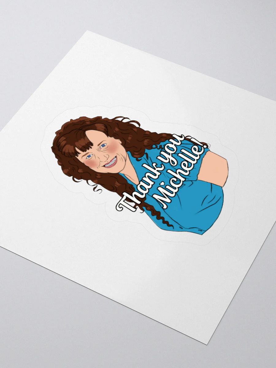 Thank U Michelle sticker product image (8)