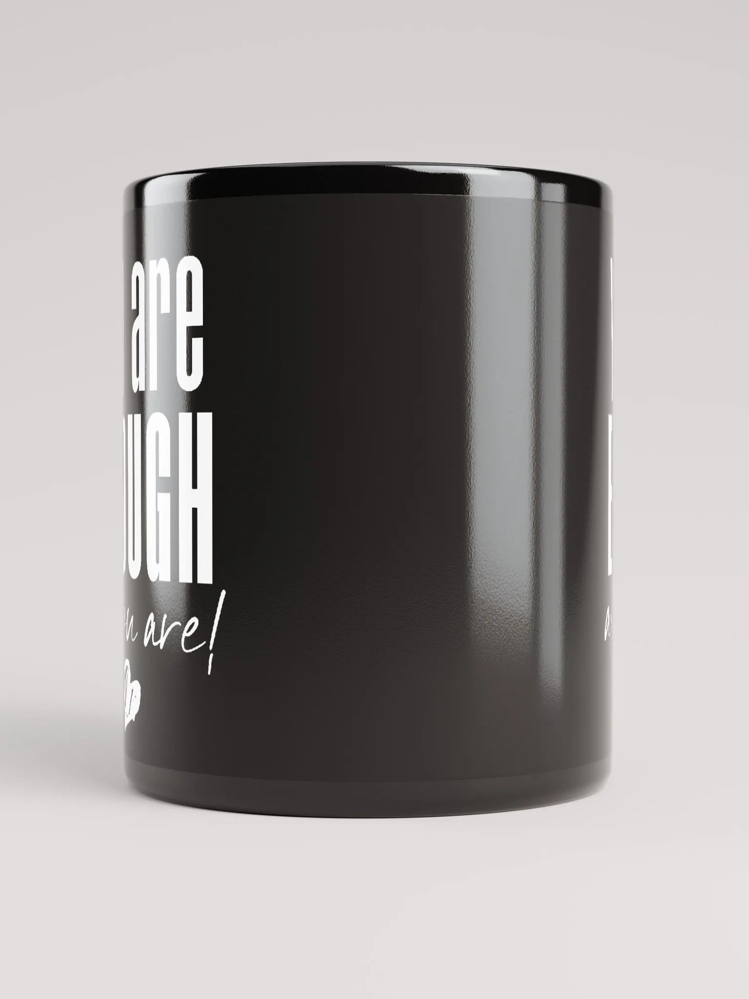 You are Enough Mug - black product image (9)