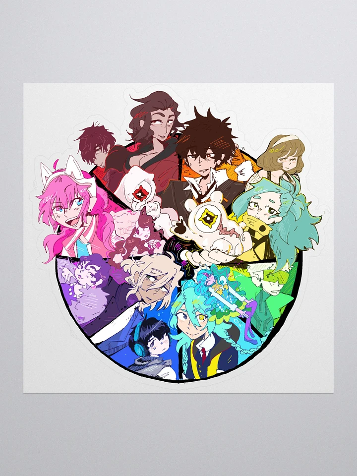 AITSF Color Wheel sticker product image (1)