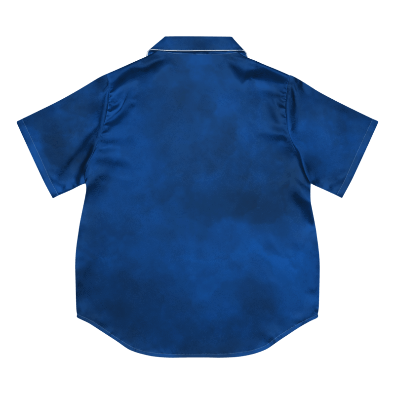 Midnight Blue Dream Women's Pajama Top Short Sleeve product image (4)