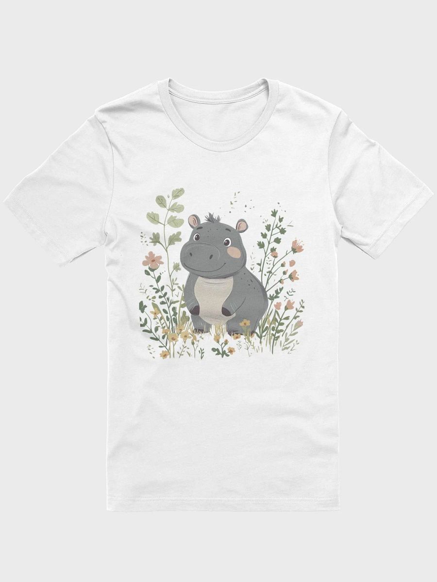 Hippo in Spring Garden Tee product image (1)