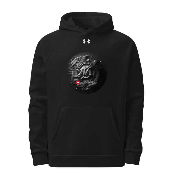 Ornate Round Monogram YouTube Hoodie product image (1)