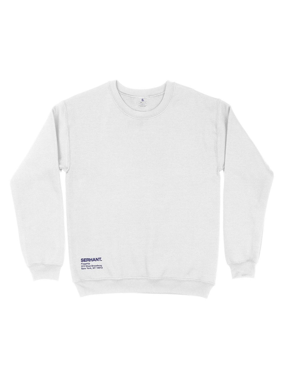 S. Flagship White Crewneck product image (4)
