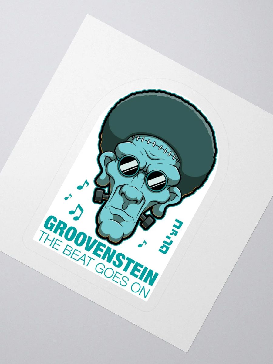 Groovenstein Sticker: Funky Retro Design for Students product image (4)