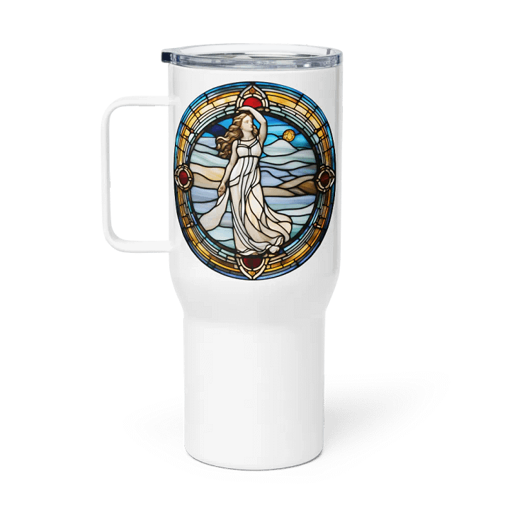 Spiritual Virgo - Unique Travel Mug Design - Circle Energy product image (1)