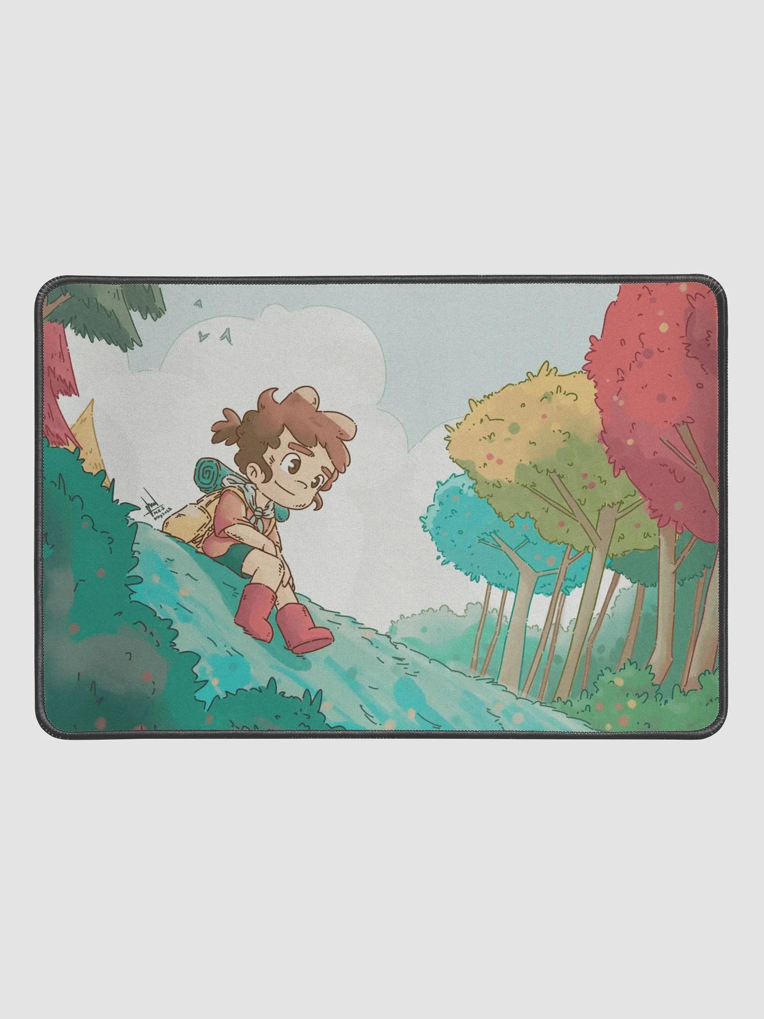 The Breeze | Desk Mat 12" x 18" product image (1)
