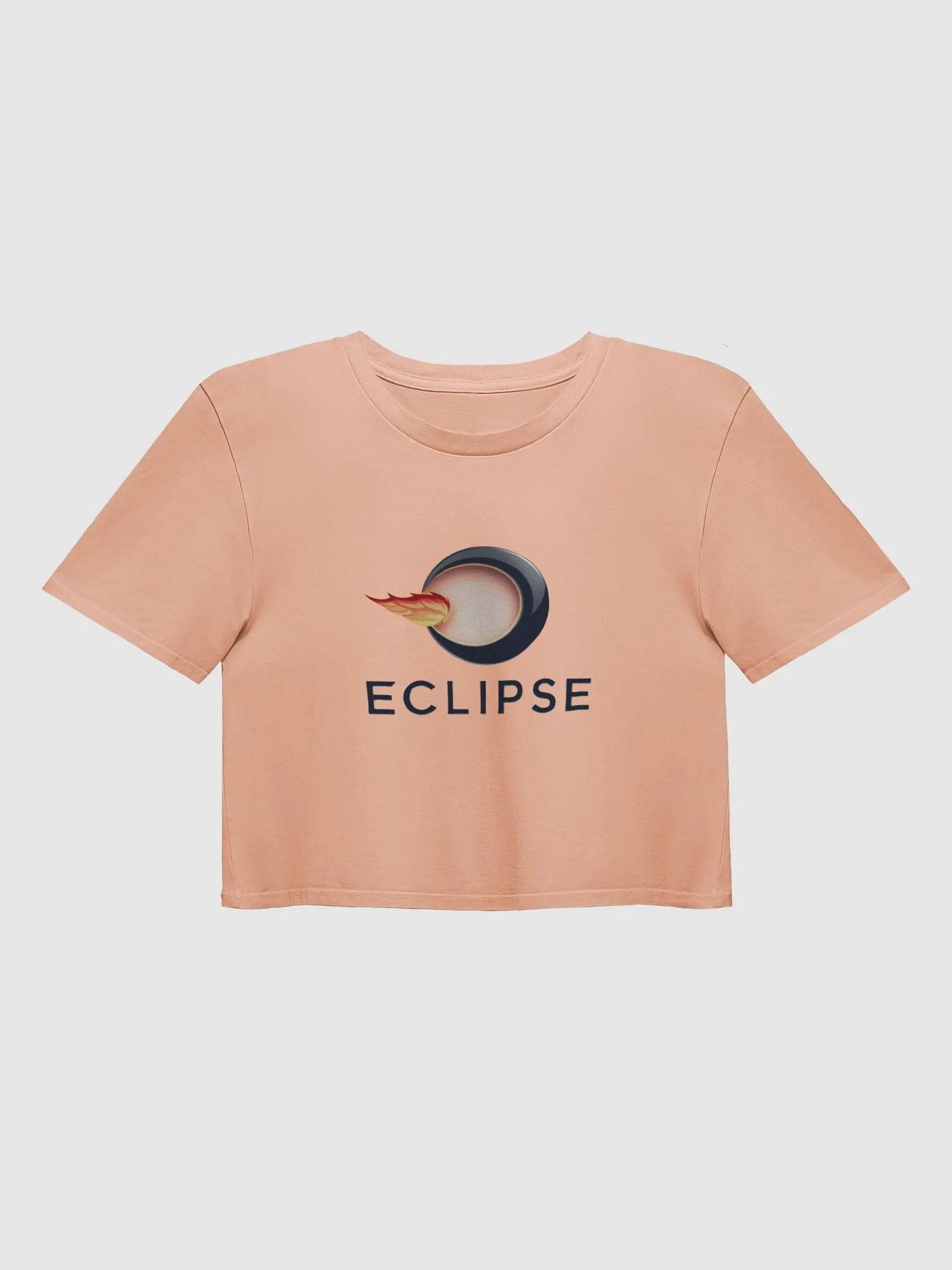 Eclipse: Women's Premium Crop Top with Celestial Design product image (3)