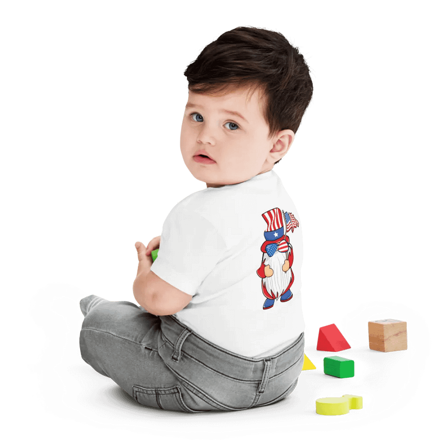RW USA GNOME BABY T-Shirt product image (9)