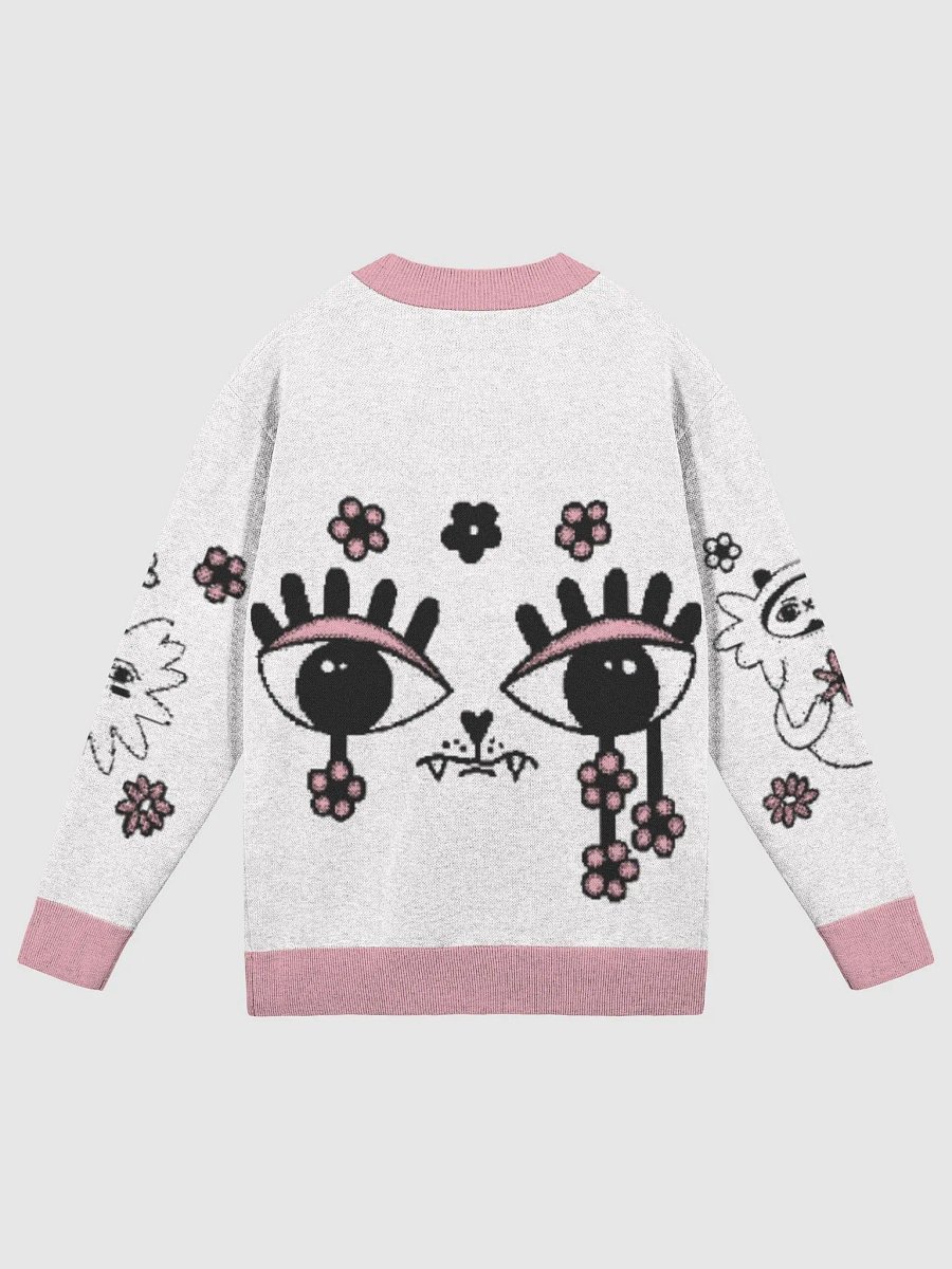 WLS White Knitted Sweater product image (4)
