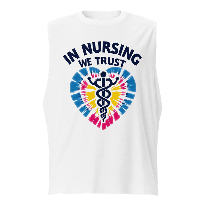 Trust in Nursing Caduceus Muscle Tank product image (1)