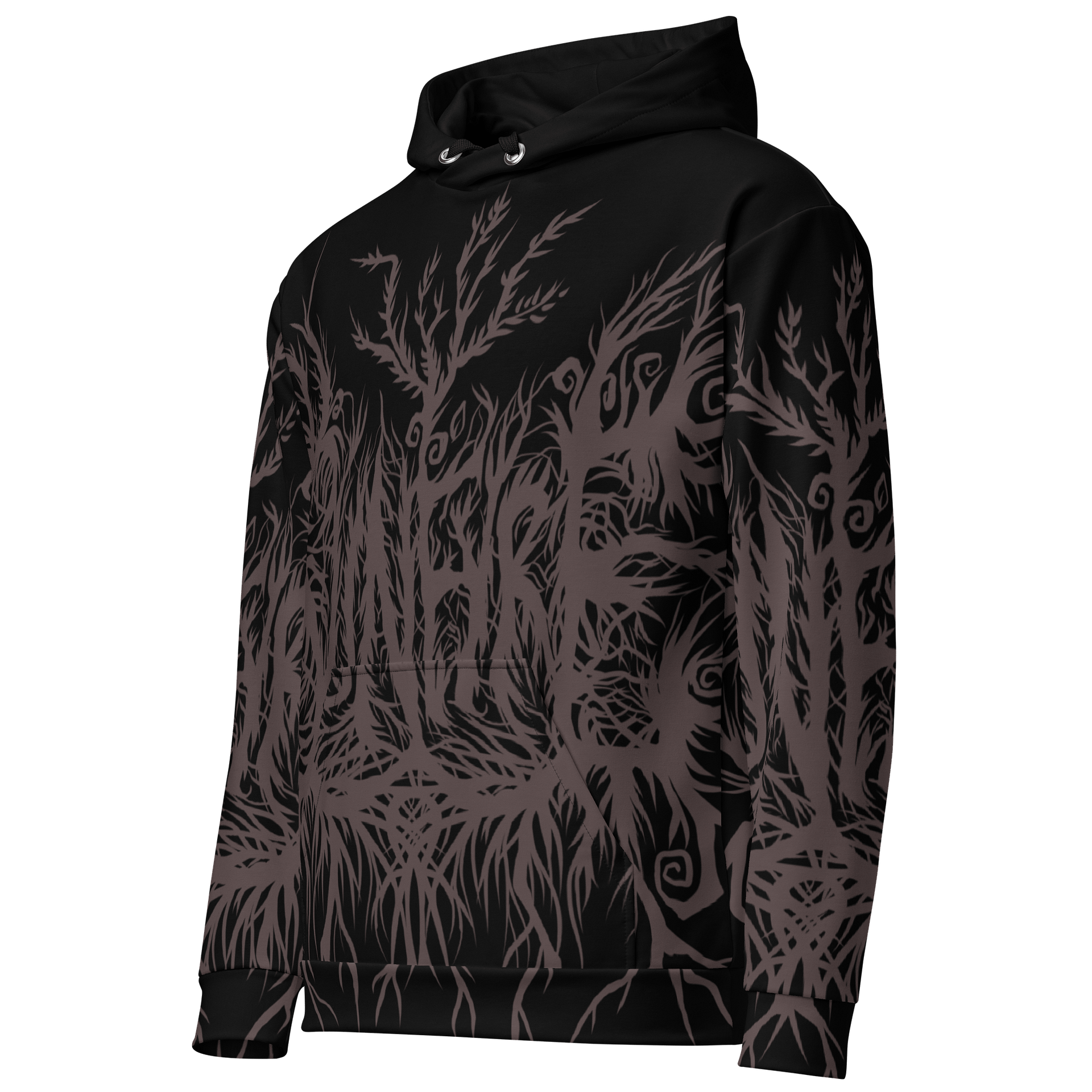 Sunfyre Gray Metal Logo Hoodie product image (2)