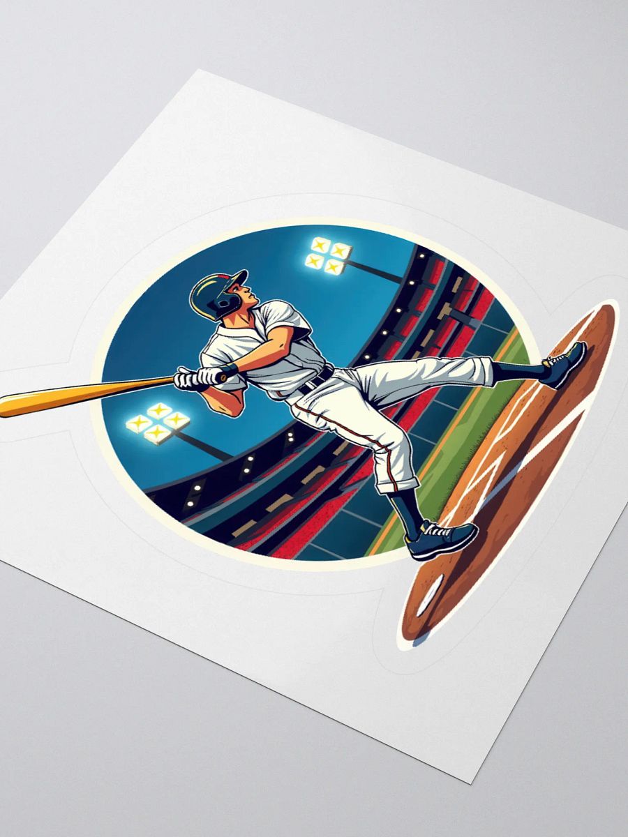 Grand Slam Baseball Player Sticker Set product image (3)