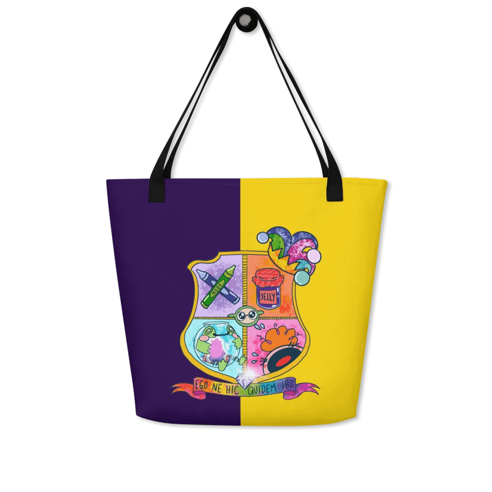 School of Chaos Colourblock Tote product image (4)
