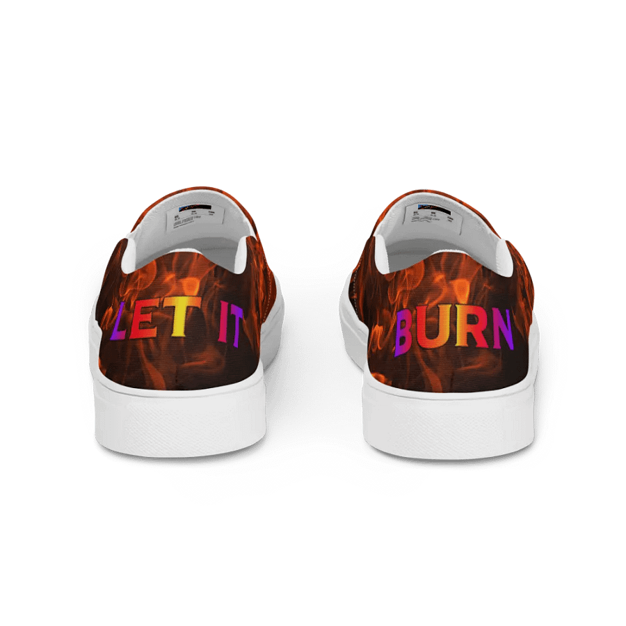 evil king Men's Slip-On Canvas Shoes product image (4)