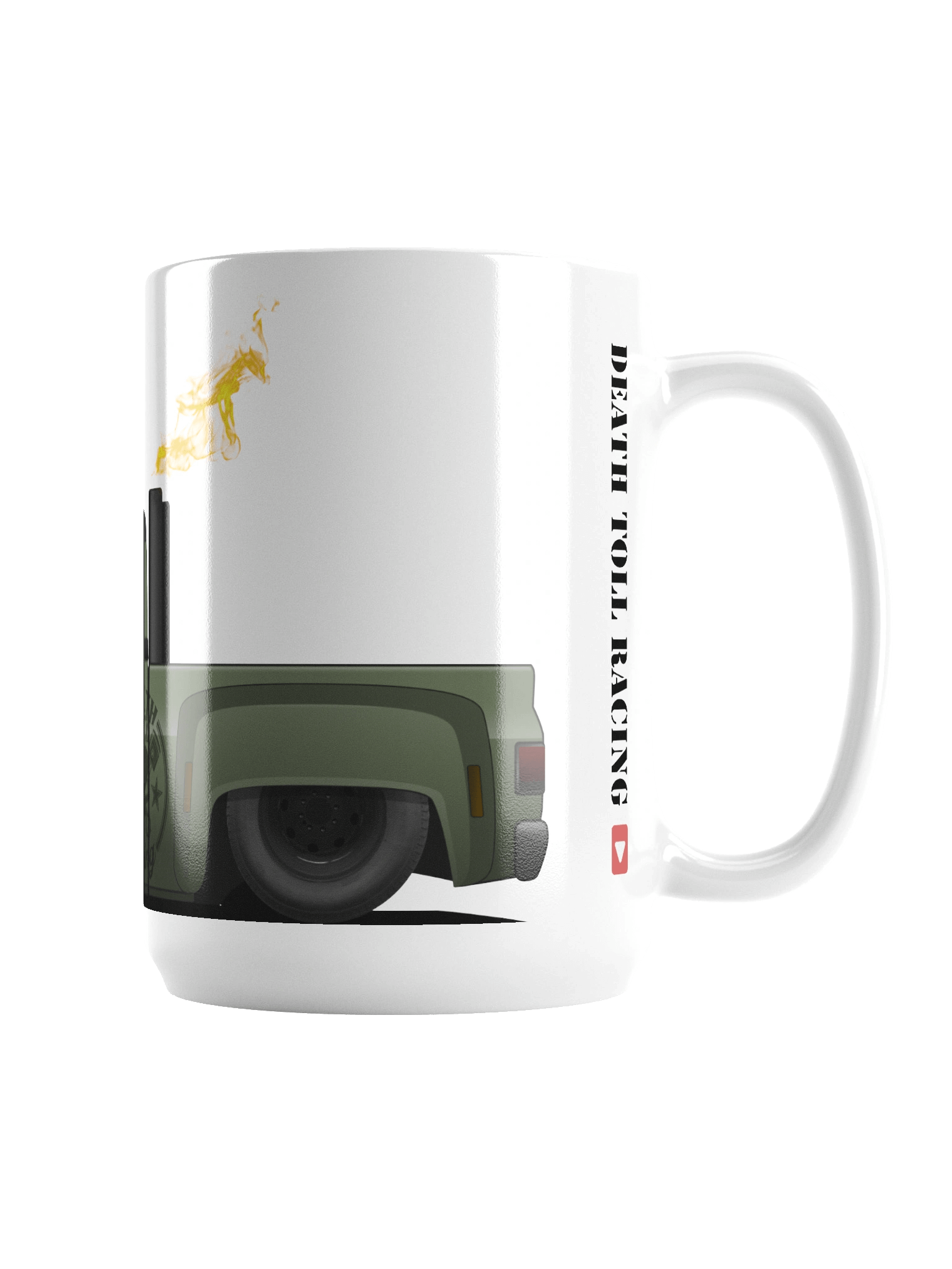 Flaming DTR 3500 Square Body Mug product image (2)