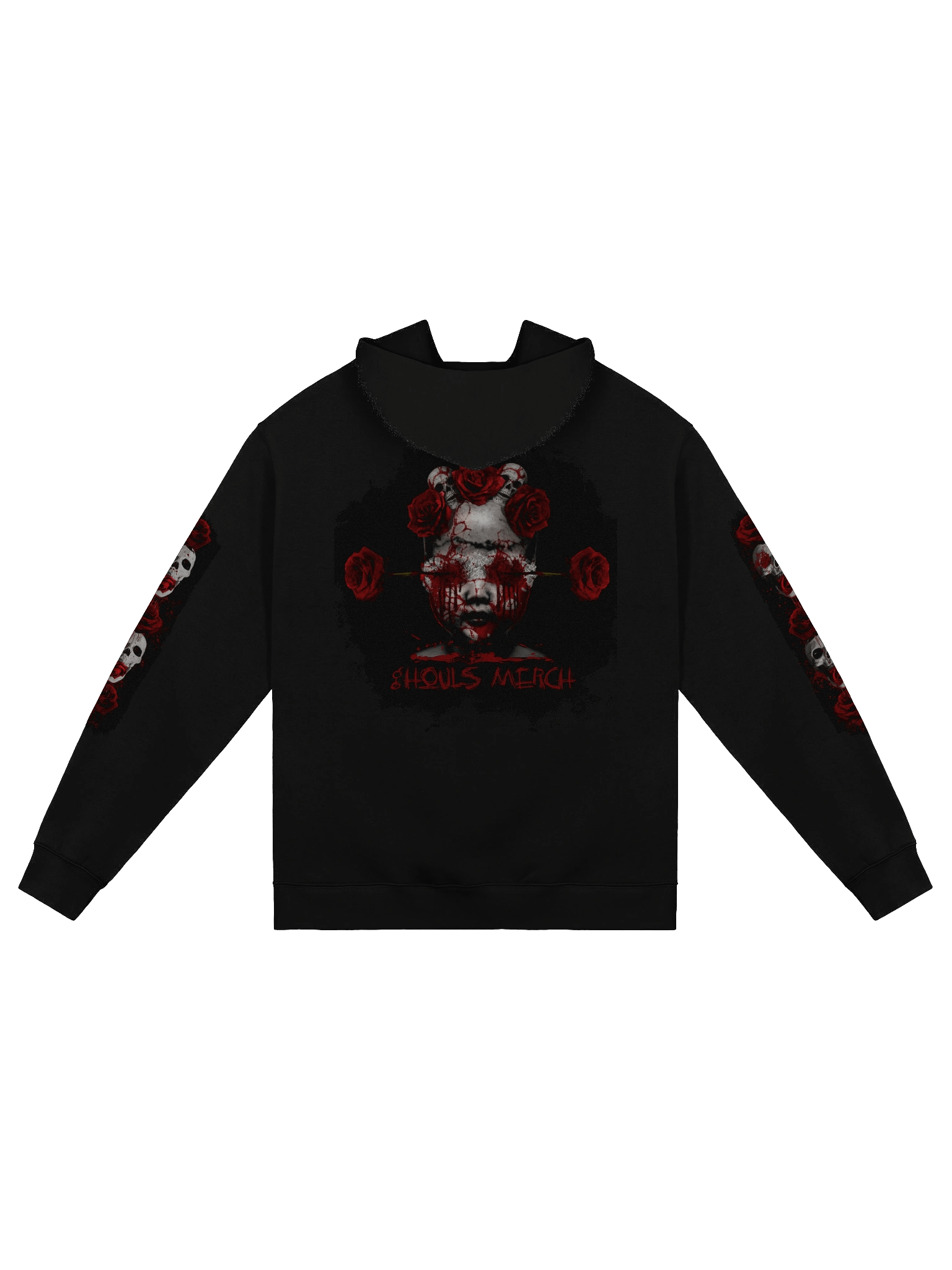 Blood Rose Macabre Unisex Premium Hoodie product image (2)