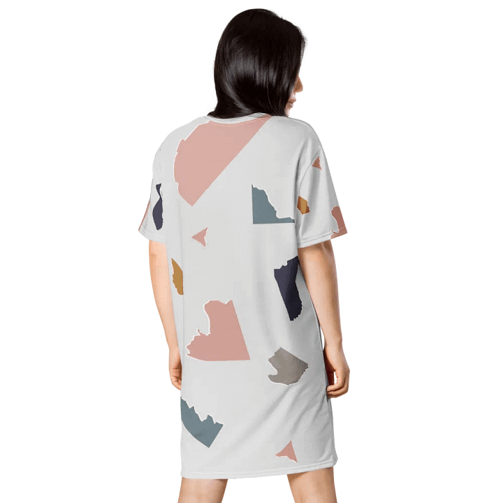 All-Over Print T-Shirt Dress product image (2)