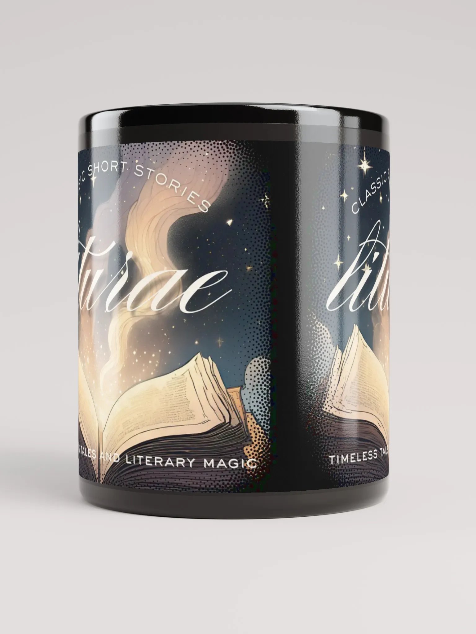 LITURAE Black Ceramic Mug product image (5)