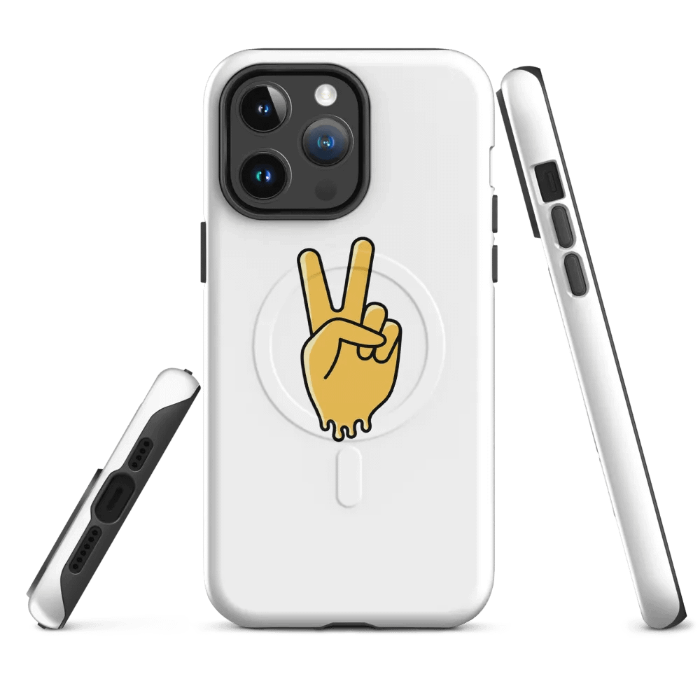 Melting Peace Sign iPhone® Tough Case product image (1)