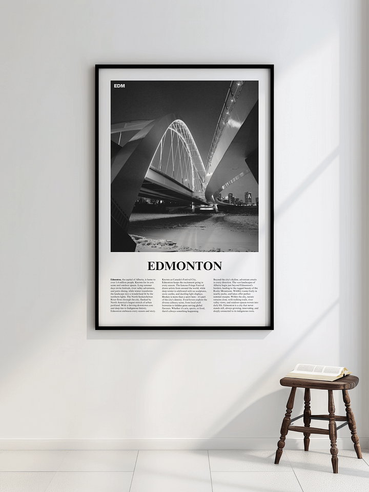 Edmonton 01 Newspaper Poster product image (12)