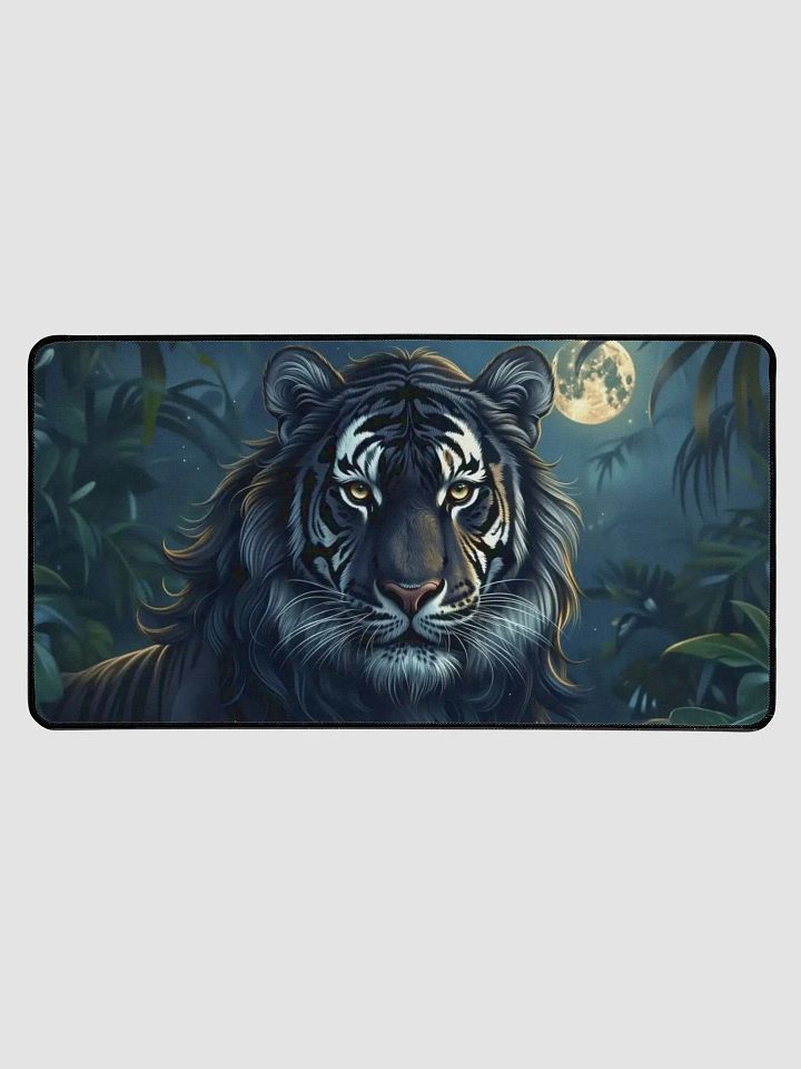 Moonlit Tiger Desk Mat product image (1)