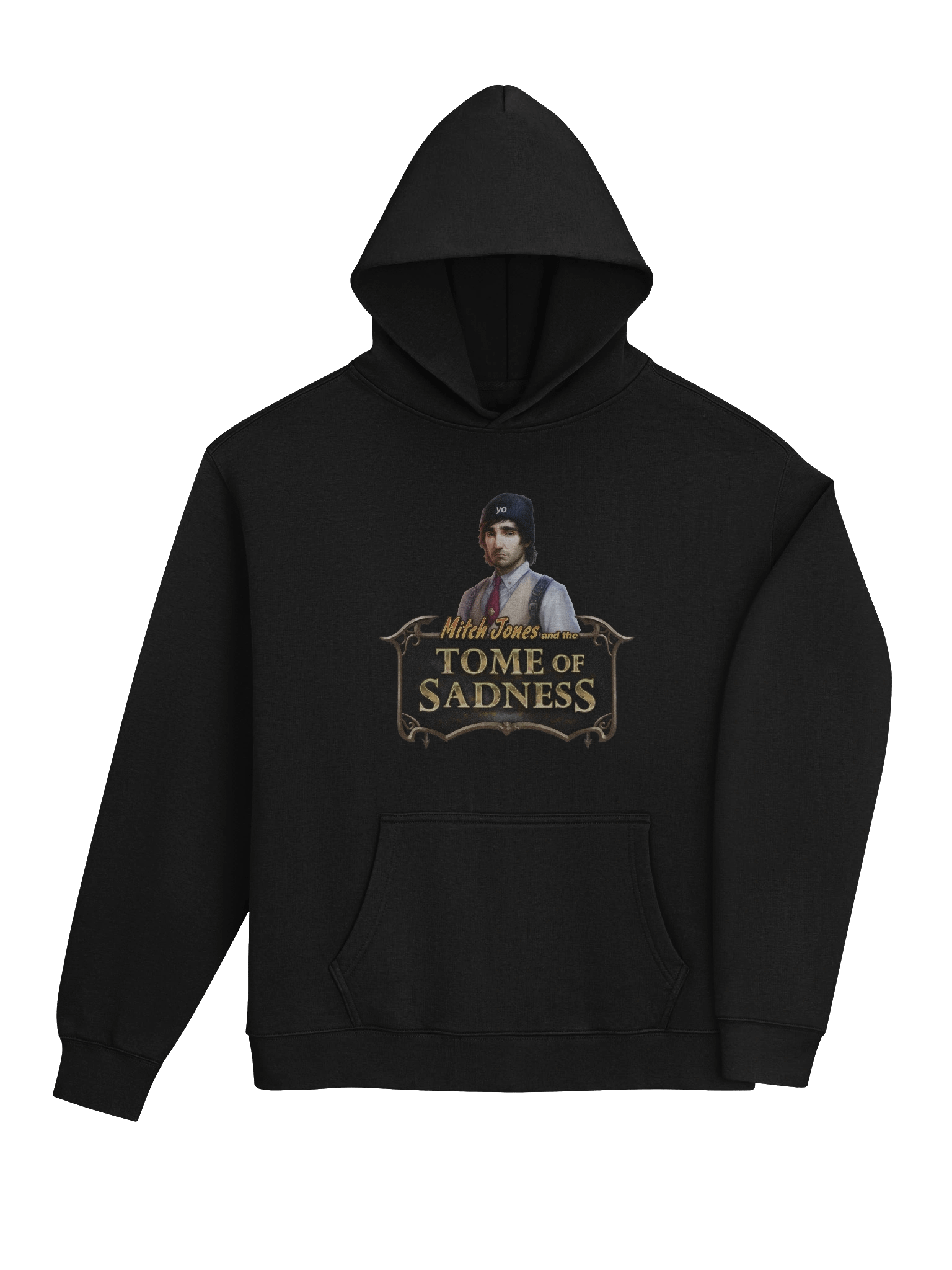 Tome of Sadness Hoodie (Black) product image (3)
