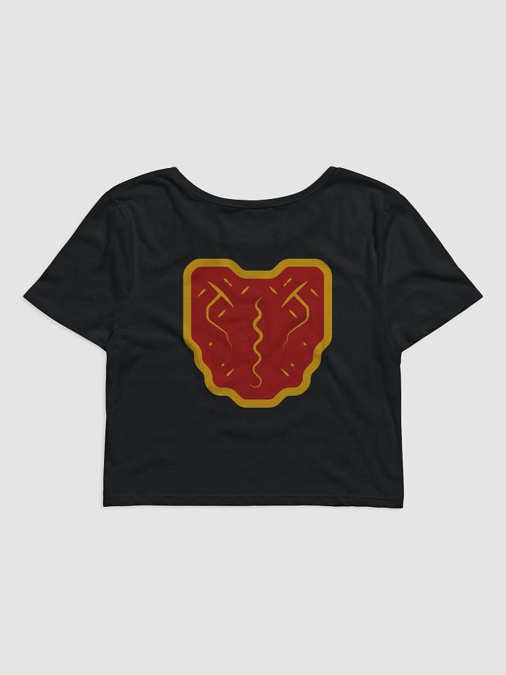 Heart and Shield Crop Top product image (3)