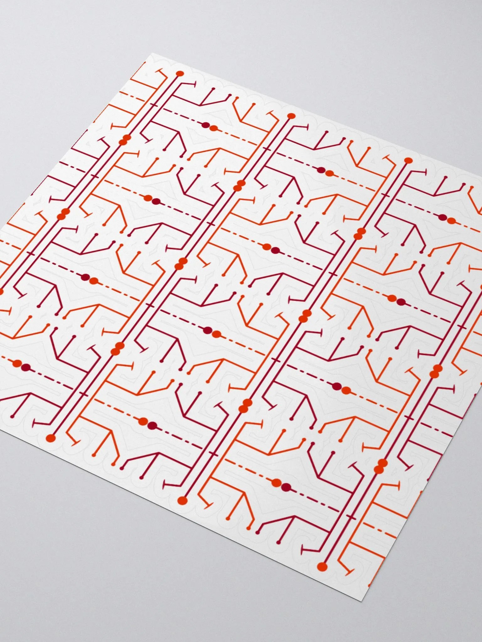 Hieroglyph Abstract Pattern Sticker product image (7)