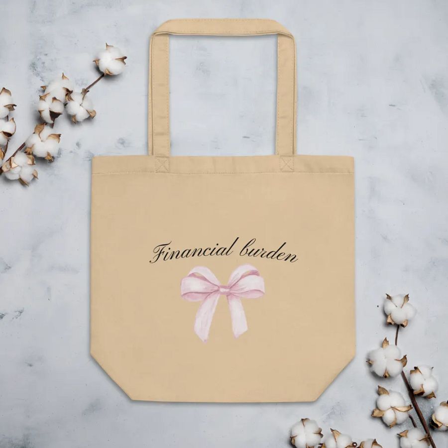 Financial burden tote bag product image (4)