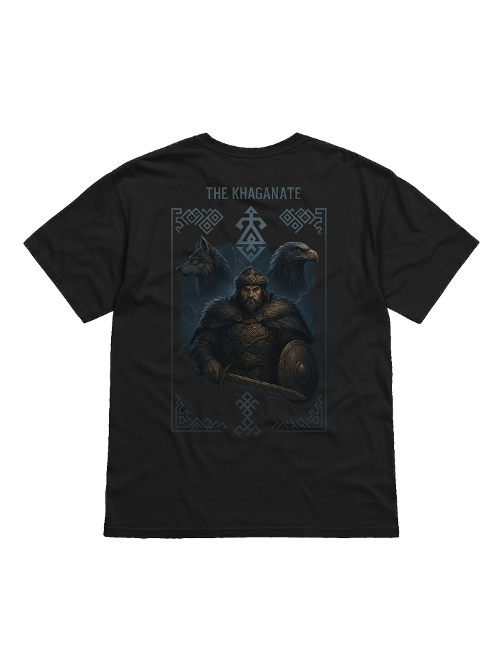 THE KHAGANATE Unleashed: Back-Print Heavyweight Warrior Tee product image (1)
