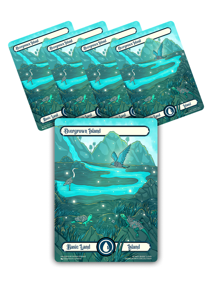 Copy of Overgrown Animal Basic Island Lands Proxy Set product image (1)