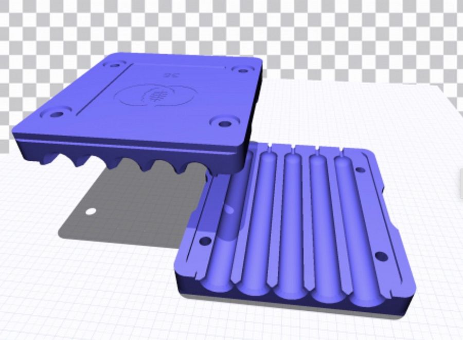3D Printable Files - RoundCap Stackable Cannagar Molds product image (1)