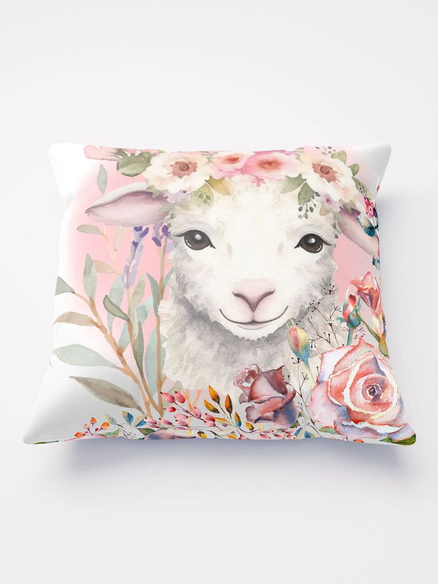 Boho Little Lamb Pillow product image (1)