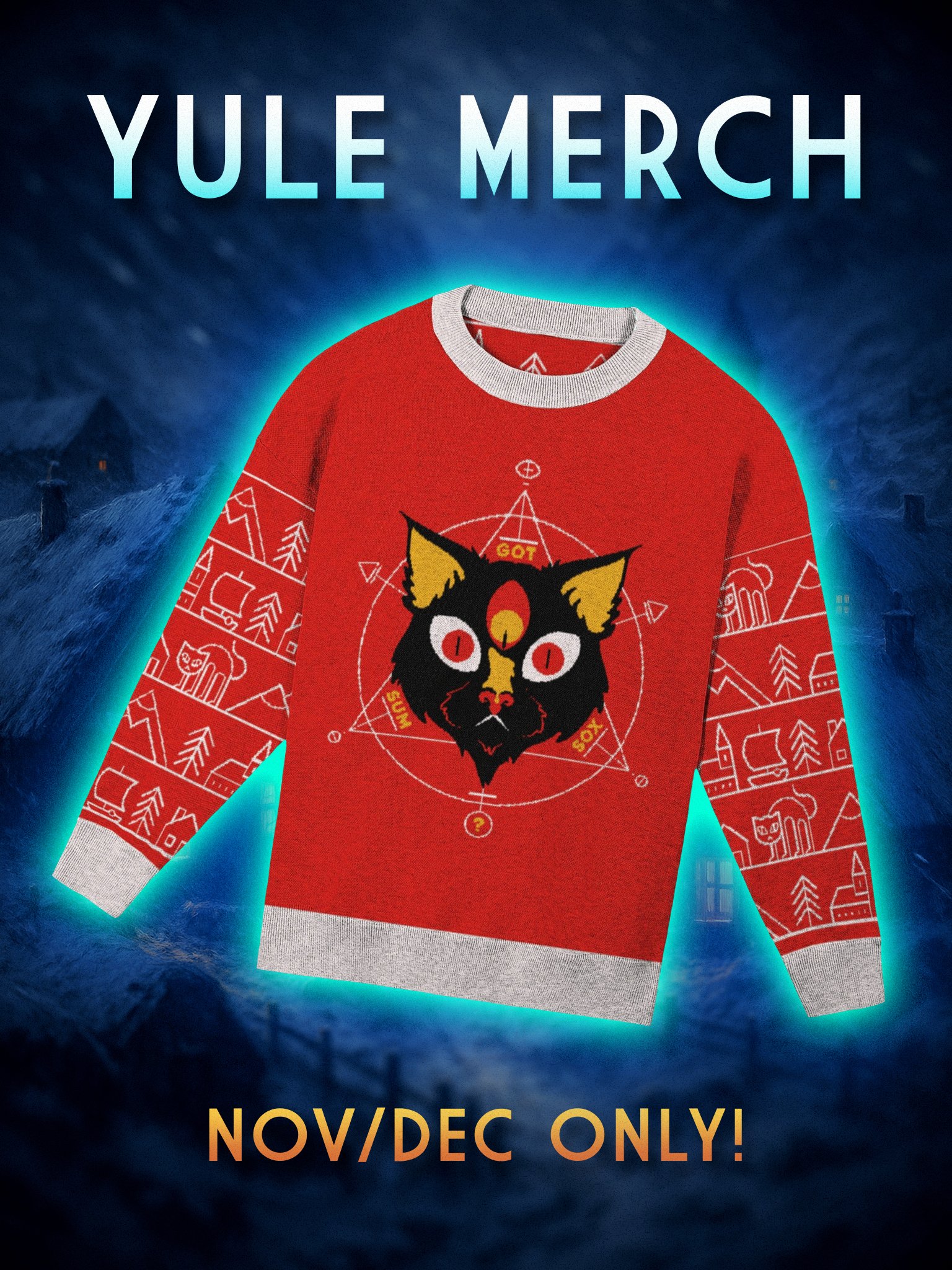 Jólakötturinn 2025 Ugly X-mas Sweater product image (1)