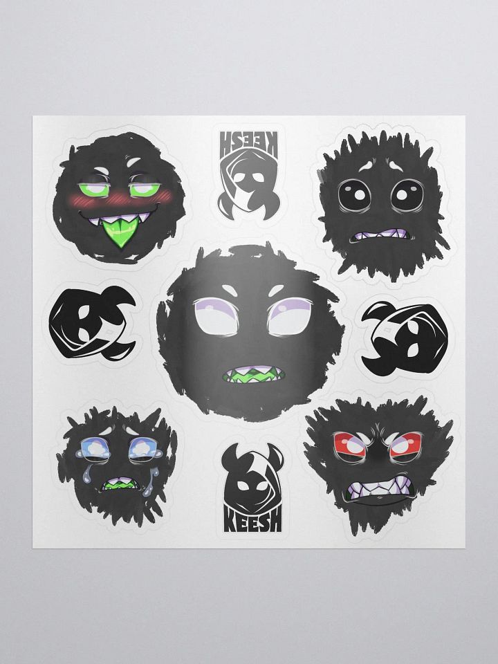 5 Faces Sticker Sheet product image (2)
