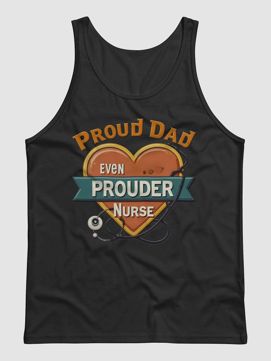 Proud Nurse Dad Stethoscope Tank product image (2)