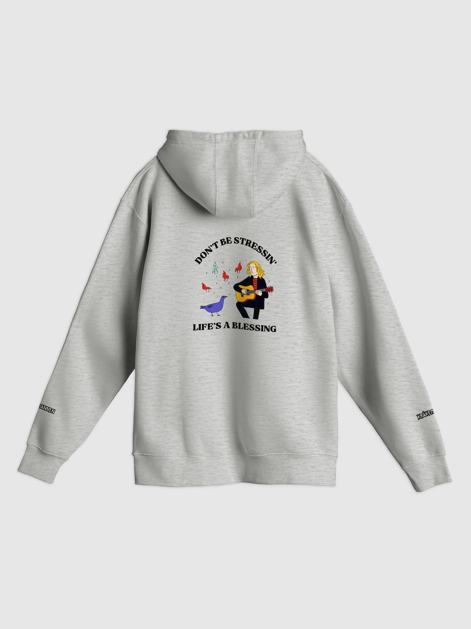 🔥 Lane Seven Premium UNISEX Pullover Hoodie – Crow Man Edition 🔥 product image (3)