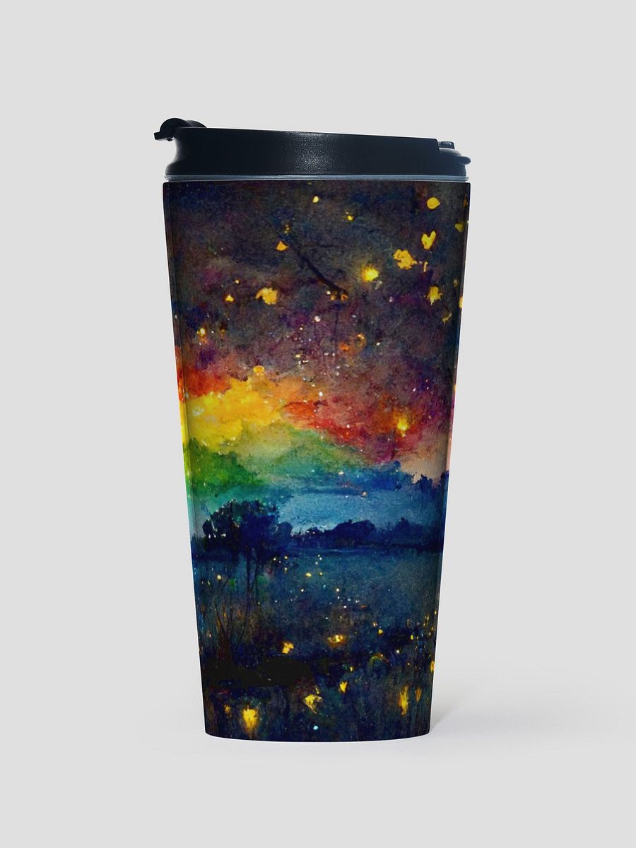 Aurora Night Stainless Steel Travel Mug product image (1)
