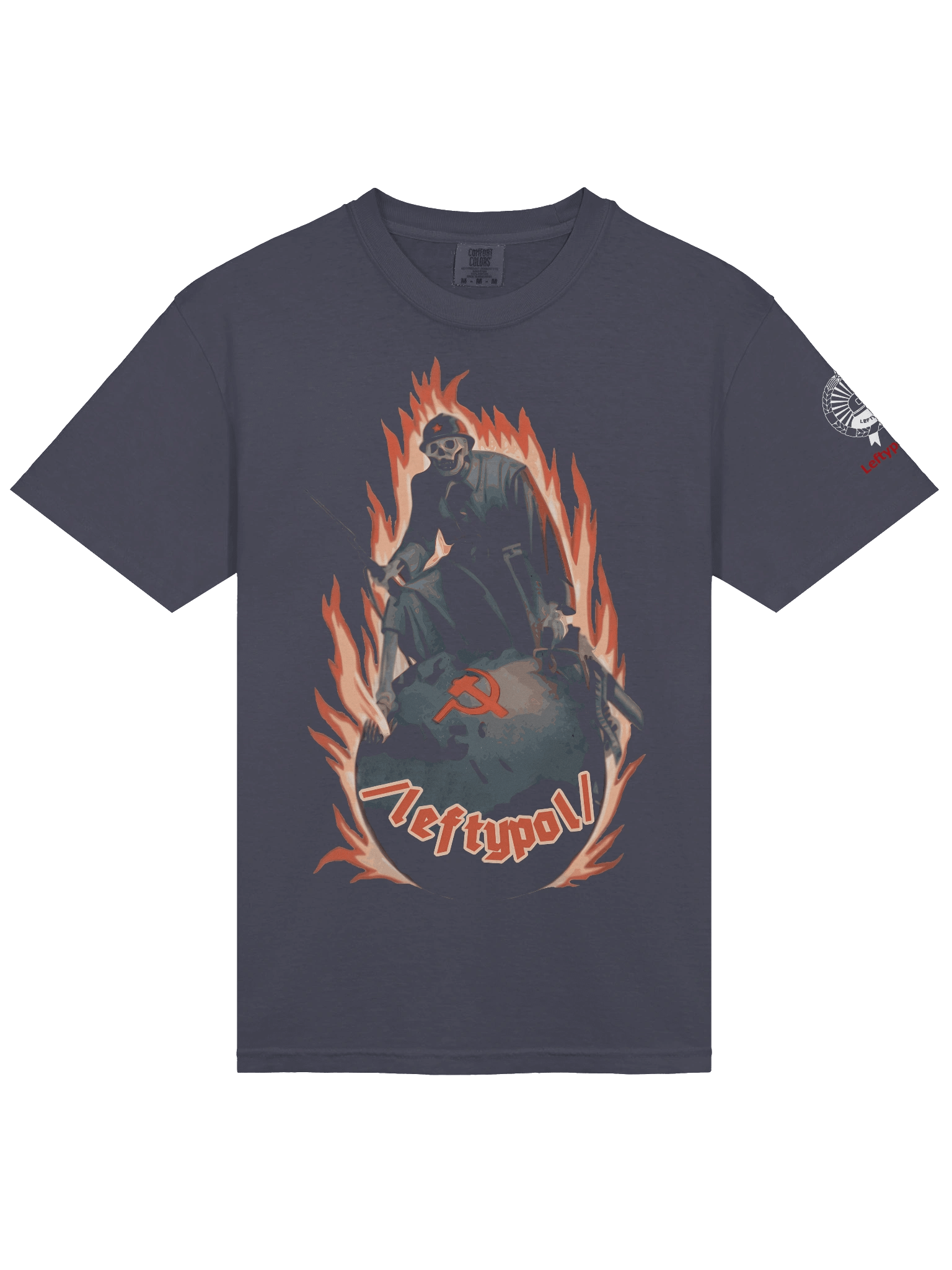 /leftypol/ - Skeleton T-Shirt product image (3)