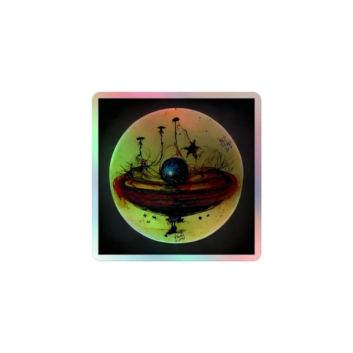 Cosmic Whirlwind Holographic Sticker Set product image (1)