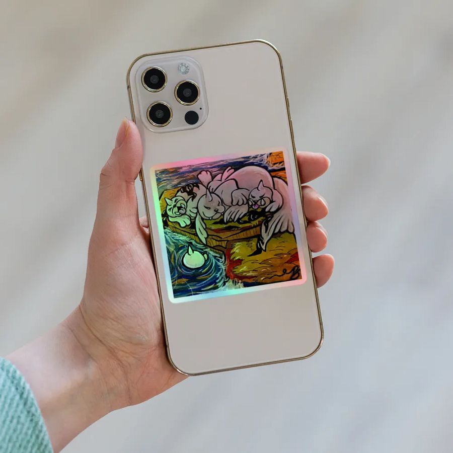 Dewgong & Seels Holofoil Sticker product image (6)