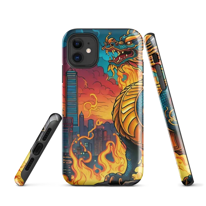 Mythical Dragon Fire Tough iPhone® Case product image (1)