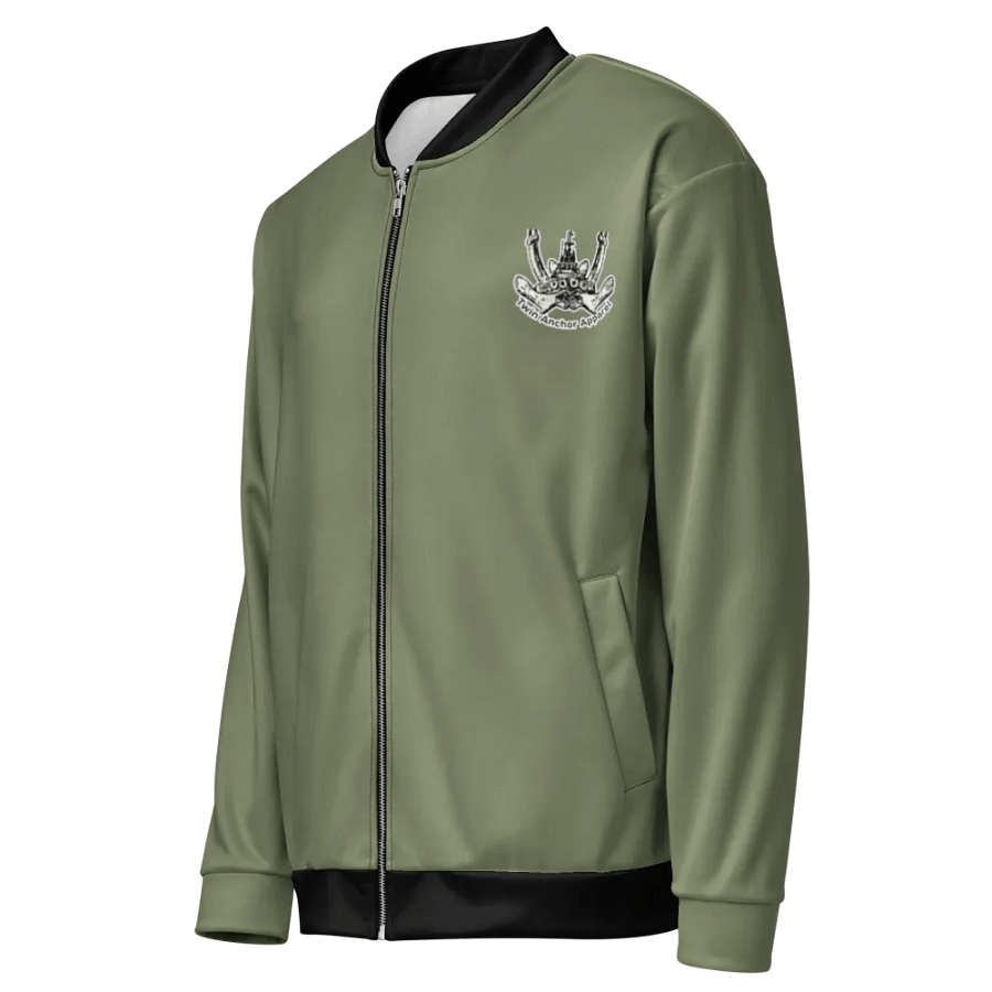 Green Foss double tug Bomber Jacket product image (4)