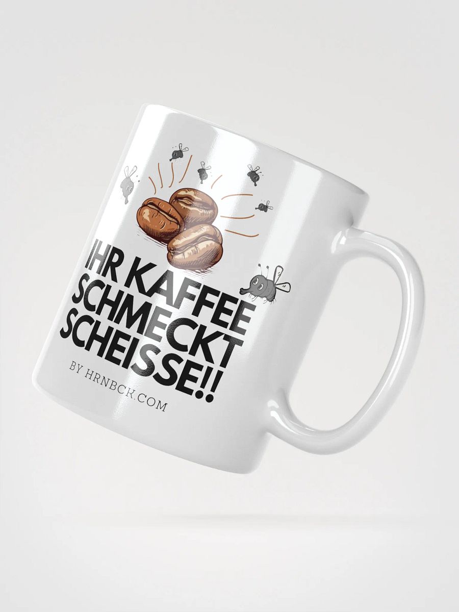 HRNBCK MUG - Scheiss Kaffee White Edition product image (5)