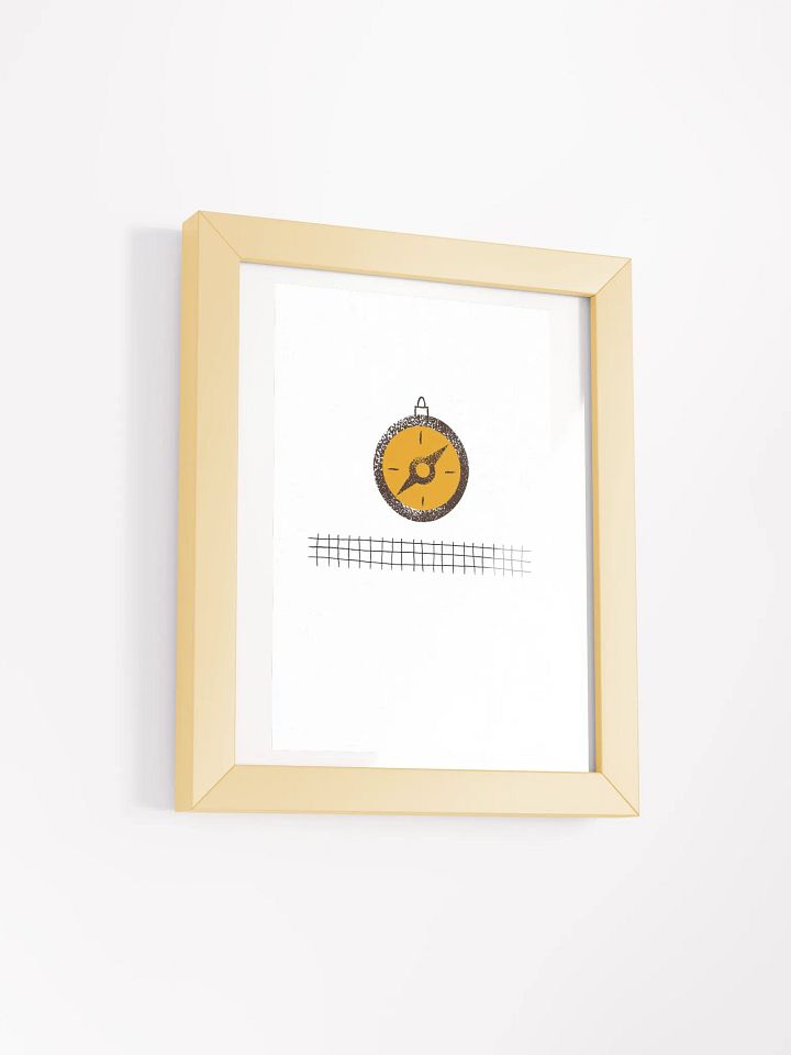 Ethereal Compass Framed Matte Poster product image (38)